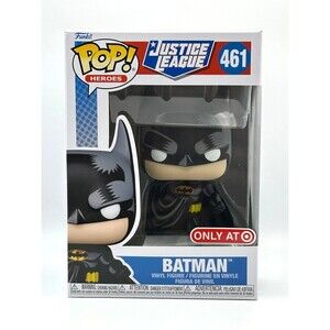 Funko Pop! DC Heroes Justice League Batman Bruce Wayne #461 Target Exclusive-NEW